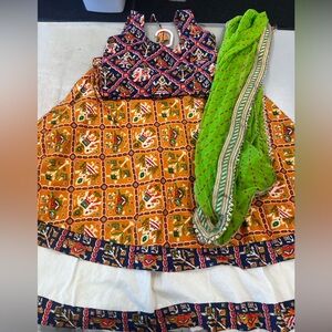 Custom made Girls Chaniya Choli.